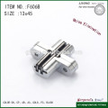 Ball bearing door hinge with damper piece